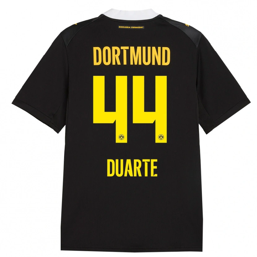 Danxen Heren Enzo Dos Santos #44 Zwart Rood Geel Uitshirt Uittenue 2026/27 T-Shirt België