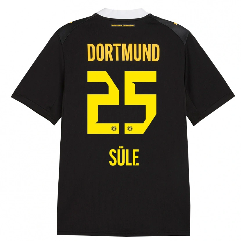 Danxen Heren Niklas Süle #25 Zwart Rood Geel Uitshirt Uittenue 2026/27 T-Shirt België