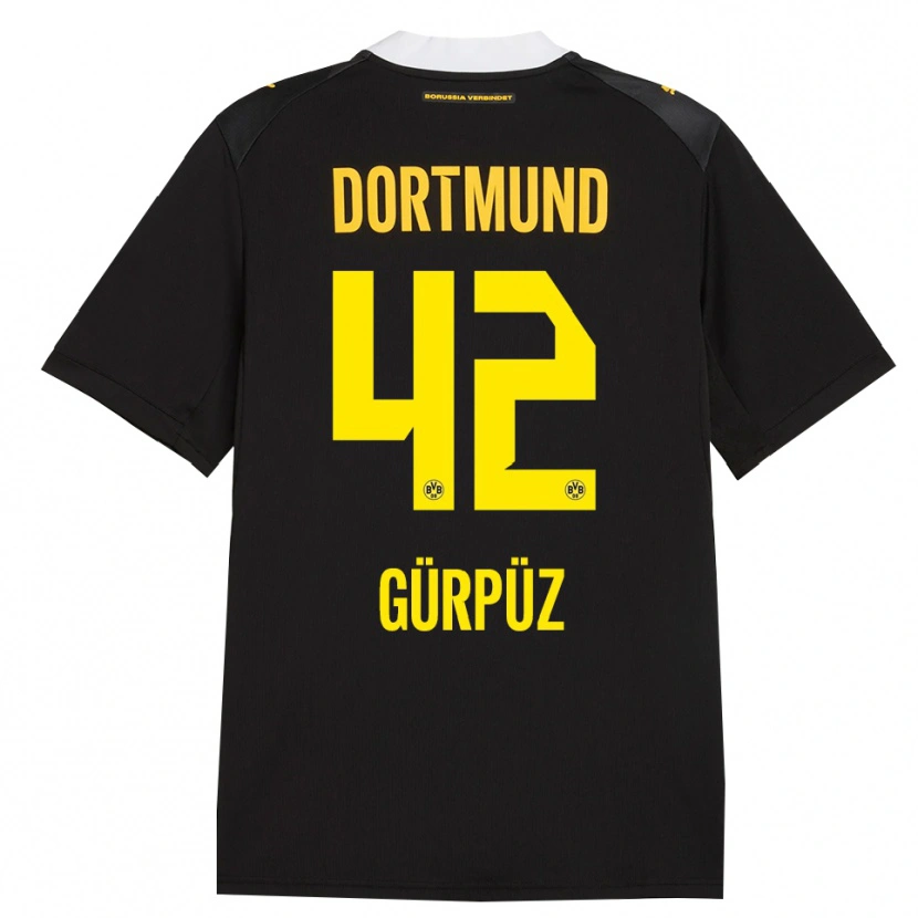 Danxen Heren Goktan Gurpuz #42 Zwart Rood Geel Uitshirt Uittenue 2026/27 T-Shirt België