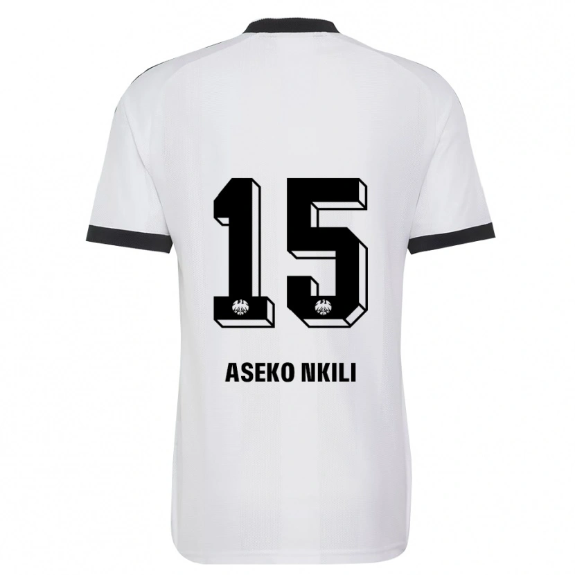 Danxen Heren Noël Aséko #15 Zwart Wit Uitshirt Uittenue 2026/27 T-Shirt België