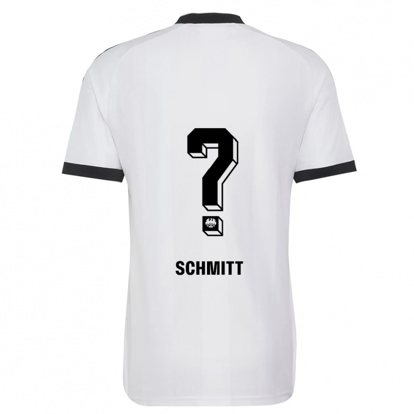 Danxen Heren Jonathan Schmitt #0 Zwart Wit Uitshirt Uittenue 2026/27 T-Shirt België