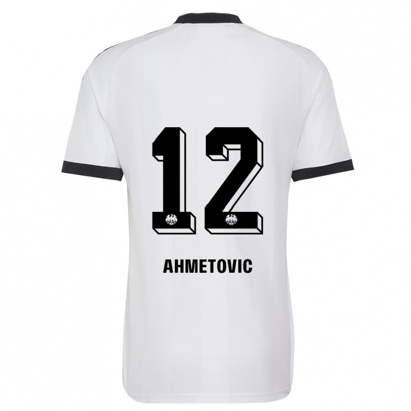 Danxen Heren Marko Ahmetovic #12 Zwart Wit Uitshirt Uittenue 2026/27 T-Shirt België