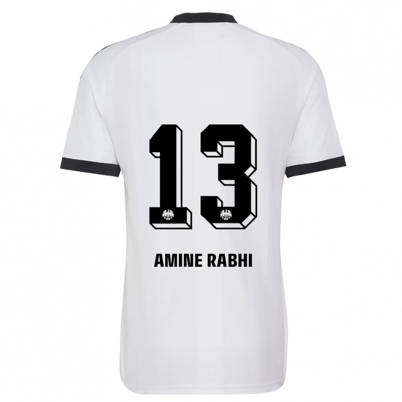 Danxen Heren Mohamed Amine Rabhi #13 Zwart Wit Uitshirt Uittenue 2026/27 T-Shirt België