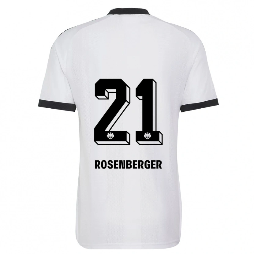 Danxen Heren Robin Rosenberger #21 Zwart Wit Uitshirt Uittenue 2026/27 T-Shirt België