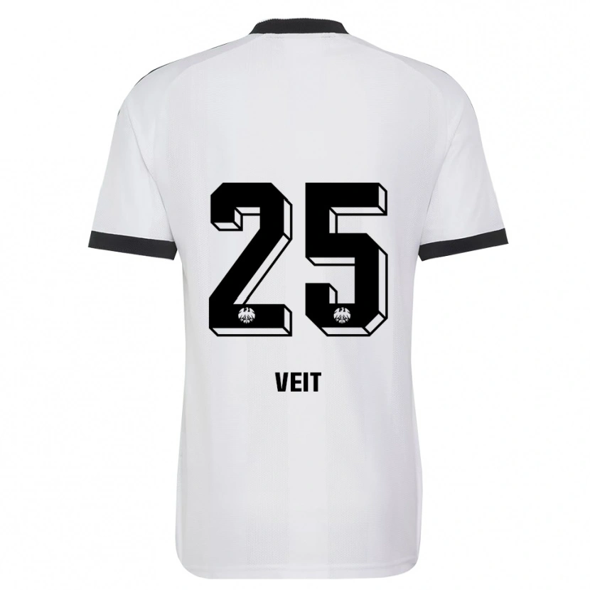 Danxen Heren Jella Veit #25 Zwart Wit Uitshirt Uittenue 2026/27 T-Shirt België