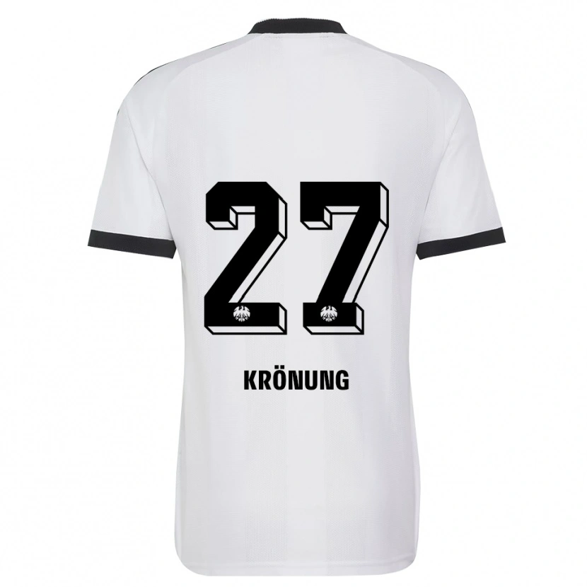 Danxen Heren Marlon Krönung #27 Zwart Wit Uitshirt Uittenue 2026/27 T-Shirt België