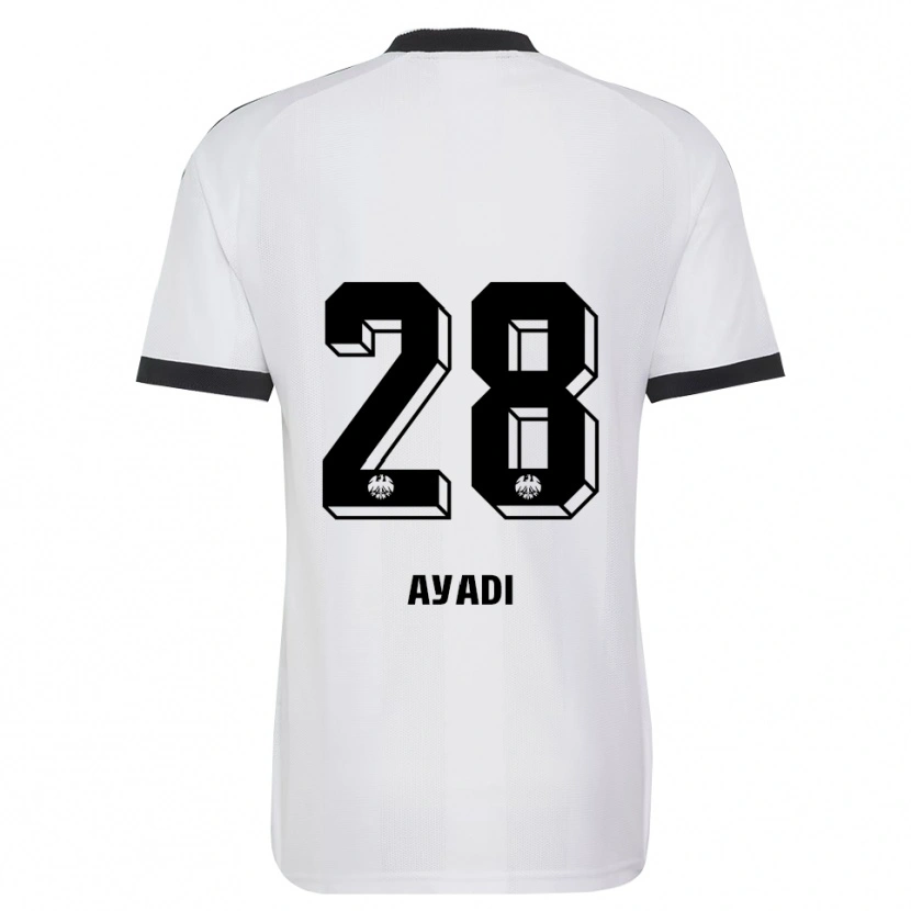 Danxen Heren Akram Ayadi #28 Zwart Wit Uitshirt Uittenue 2026/27 T-Shirt België