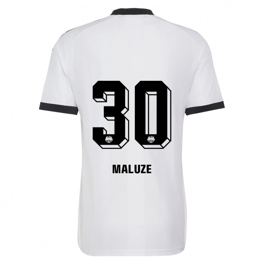 Danxen Heren Jeremiaha Maluze #30 Zwart Wit Uitshirt Uittenue 2026/27 T-Shirt België