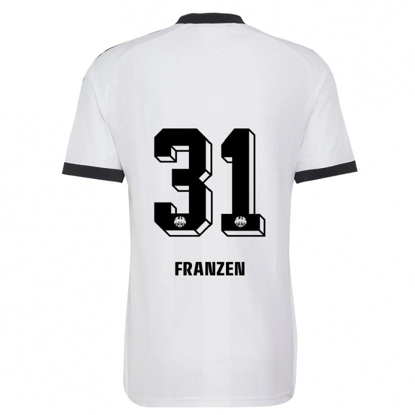 Danxen Heren Marlon Franzen #31 Zwart Wit Uitshirt Uittenue 2026/27 T-Shirt België