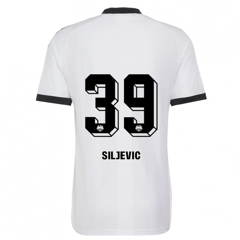 Danxen Heren Amil Siljevic #39 Zwart Wit Uitshirt Uittenue 2026/27 T-Shirt België