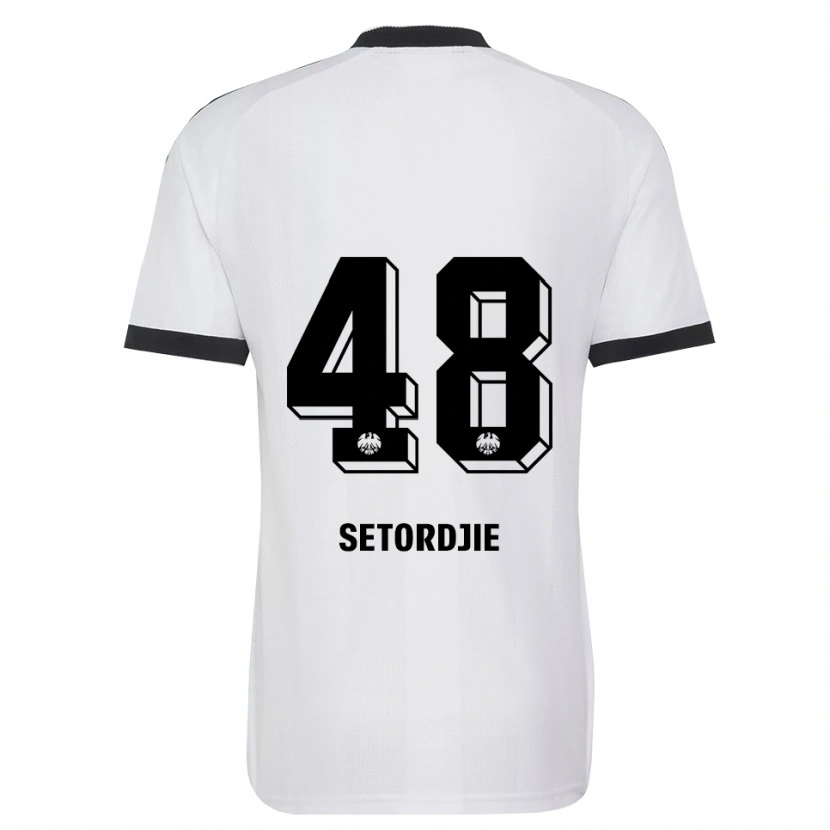 Danxen Heren Lawrence Setordjie #48 Zwart Wit Uitshirt Uittenue 2026/27 T-Shirt België