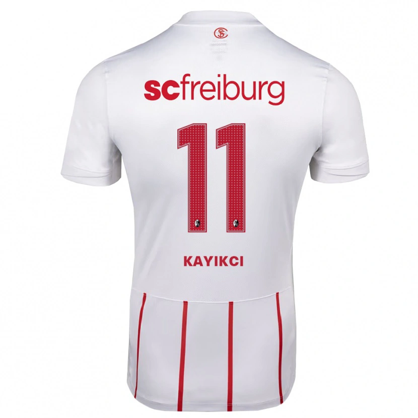 Danxen Heren Hasret Kayikçi #11 Wit Rood Geel Uitshirt Uittenue 2026/27 T-Shirt België