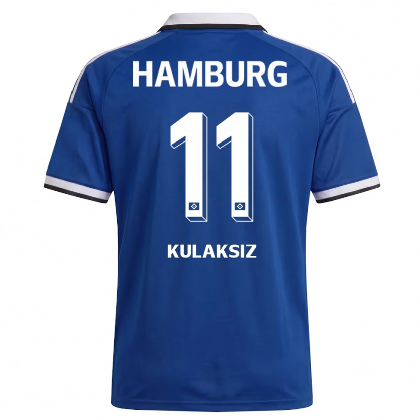 Danxen Heren Onurhan Kulaksız #11 Wit Blauw Uitshirt Uittenue 2026/27 T-Shirt België