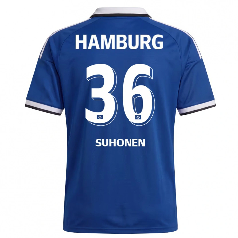 Danxen Heren Anssi Suhonen #36 Wit Blauw Uitshirt Uittenue 2026/27 T-Shirt België