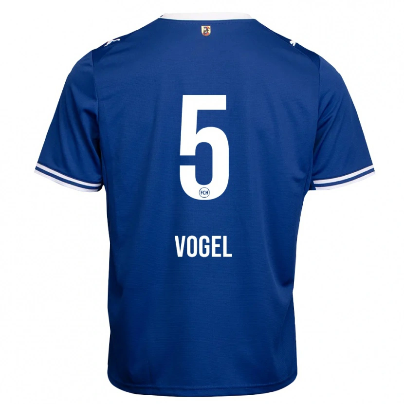 Danxen Heren Maximilian Vogel #5 Koninklijk Blauw Wit Uitshirt Uittenue 2026/27 T-Shirt België