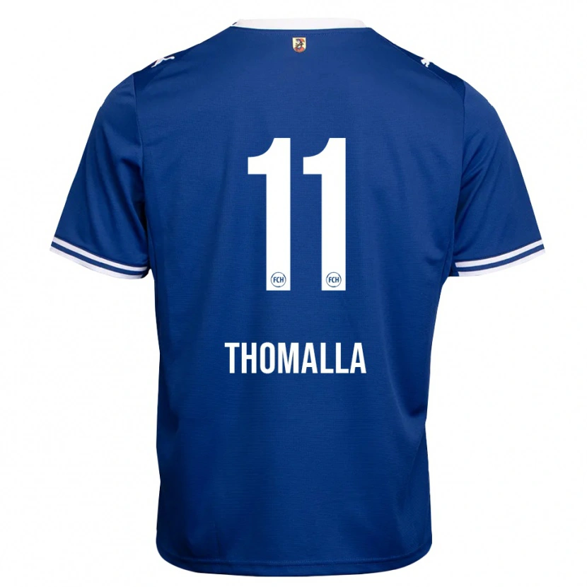 Danxen Heren Denis Thomalla #11 Koninklijk Blauw Wit Uitshirt Uittenue 2026/27 T-Shirt België