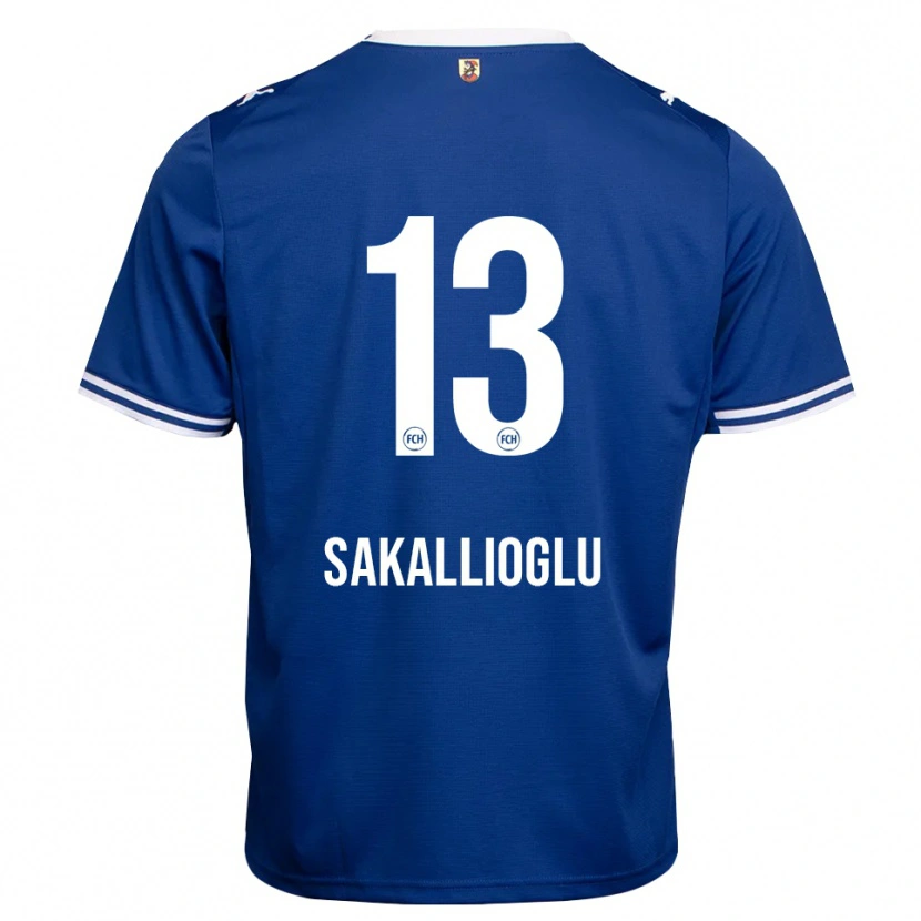 Danxen Heren Nisa Sakallioglu #13 Koninklijk Blauw Wit Uitshirt Uittenue 2026/27 T-Shirt België