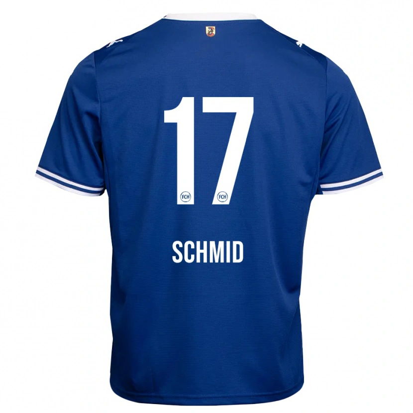 Danxen Heren Florent Schmid #17 Koninklijk Blauw Wit Uitshirt Uittenue 2026/27 T-Shirt België