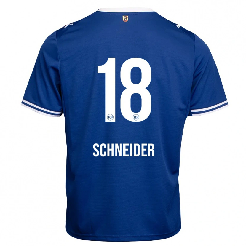 Danxen Heren Noah Schneider #18 Koninklijk Blauw Wit Uitshirt Uittenue 2026/27 T-Shirt België