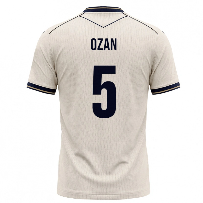 Danxen Heren Ozan Kabak #5 Off-White Inktblauw Uitshirt Uittenue 2026/27 T-Shirt België