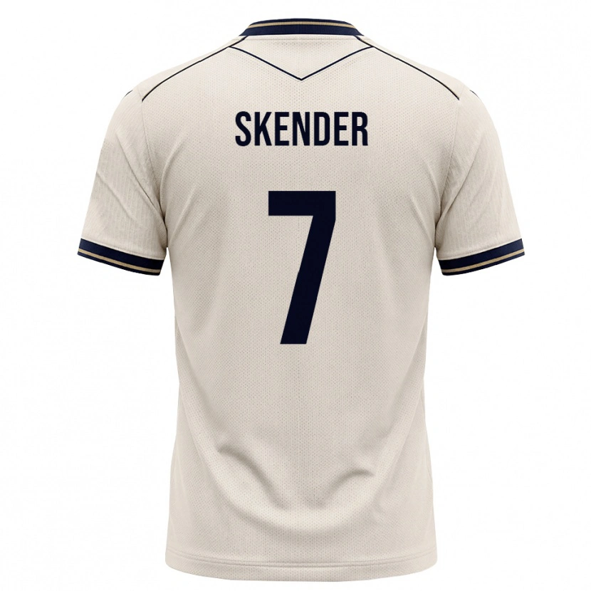Danxen Heren Alexandros Skender #7 Off-White Inktblauw Uitshirt Uittenue 2026/27 T-Shirt België