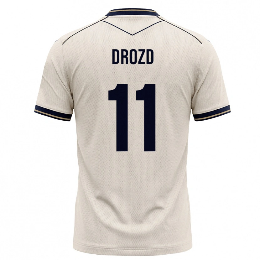Danxen Heren Nikita Drozd #11 Off-White Inktblauw Uitshirt Uittenue 2026/27 T-Shirt België