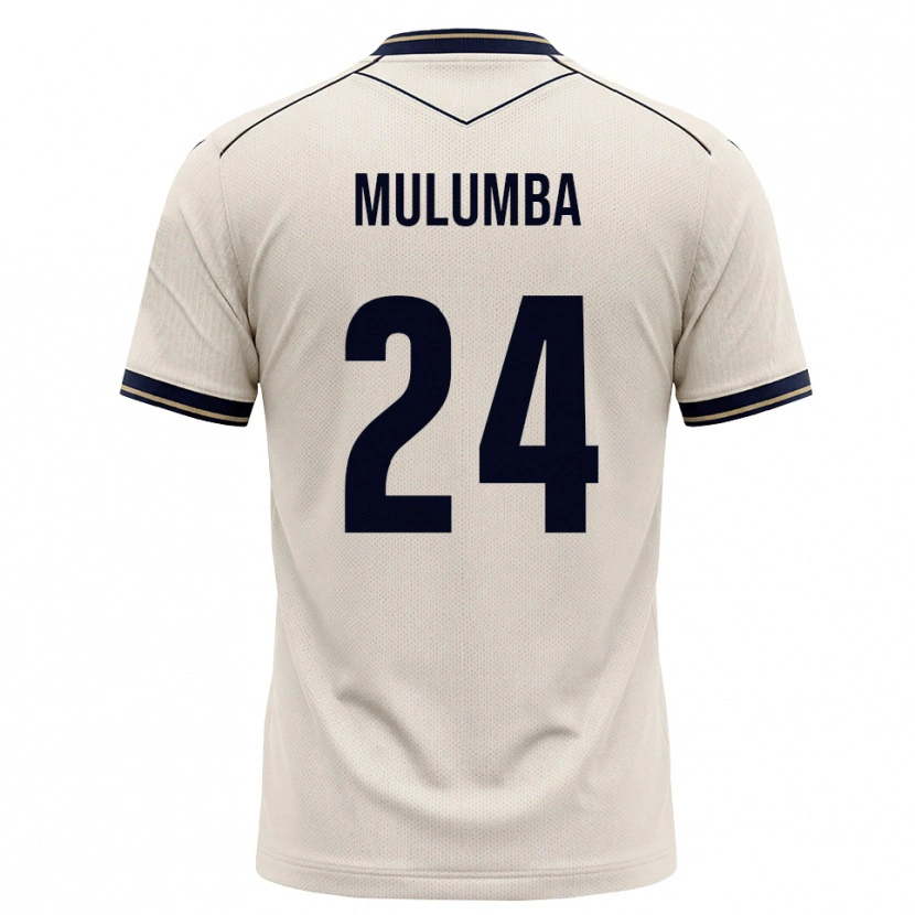 Danxen Heren David Mulumba #24 Off-White Inktblauw Uitshirt Uittenue 2026/27 T-Shirt België