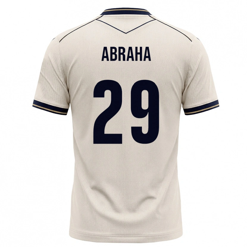 Danxen Heren Natnael Abraha #29 Off-White Inktblauw Uitshirt Uittenue 2026/27 T-Shirt België