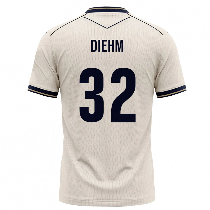 Danxen Heren Vanessa Diehm #32 Off-White Inktblauw Uitshirt Uittenue 2026/27 T-Shirt België