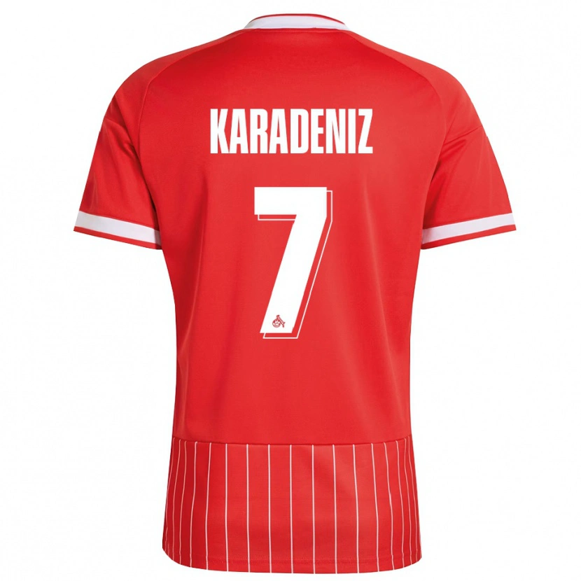 Danxen Heren Thierry Karadeniz #7 Rood Wit Groen Uitshirt Uittenue 2026/27 T-Shirt België