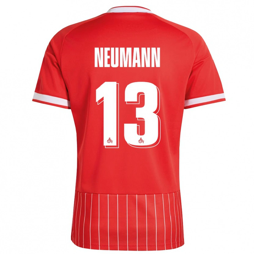 Danxen Heren Cenny Neumann #13 Rood Wit Groen Uitshirt Uittenue 2026/27 T-Shirt België