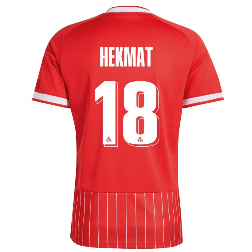 Danxen Heren Kian Hekmat #18 Rood Wit Groen Uitshirt Uittenue 2026/27 T-Shirt België