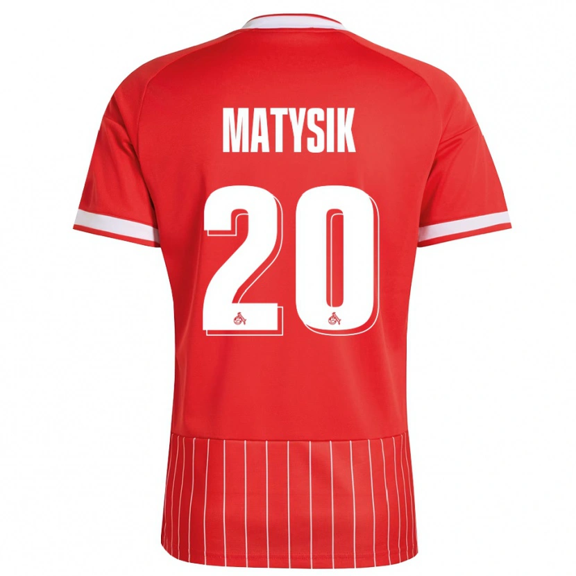 Danxen Heren Sylwia Matysik #20 Rood Wit Groen Uitshirt Uittenue 2026/27 T-Shirt België
