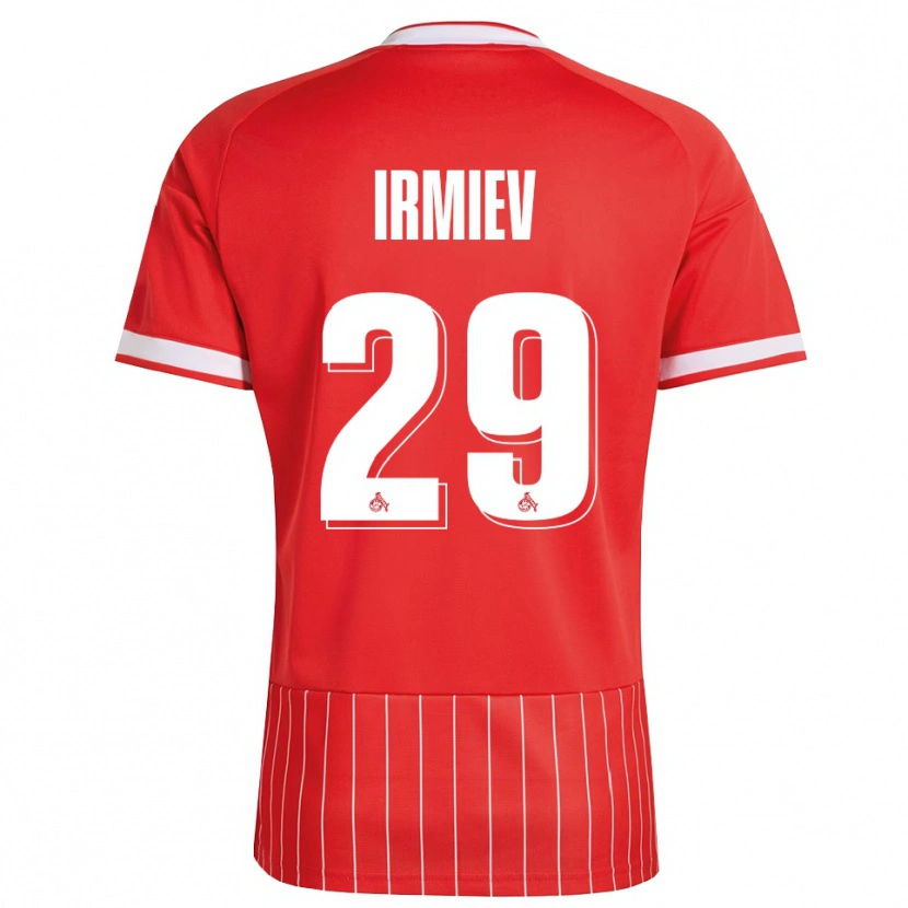 Danxen Heren Kristiyan Irmiev #29 Rood Wit Groen Uitshirt Uittenue 2026/27 T-Shirt België
