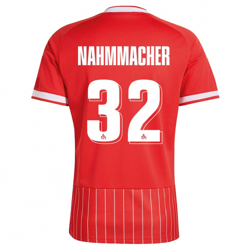 Danxen Heren Emil Nahmmacher #32 Rood Wit Groen Uitshirt Uittenue 2026/27 T-Shirt België