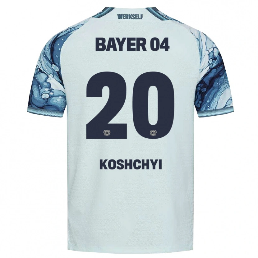 Danxen Heren Yegor Koshchyi #20 Donkergroen Zwart Uitshirt Uittenue 2026/27 T-Shirt België