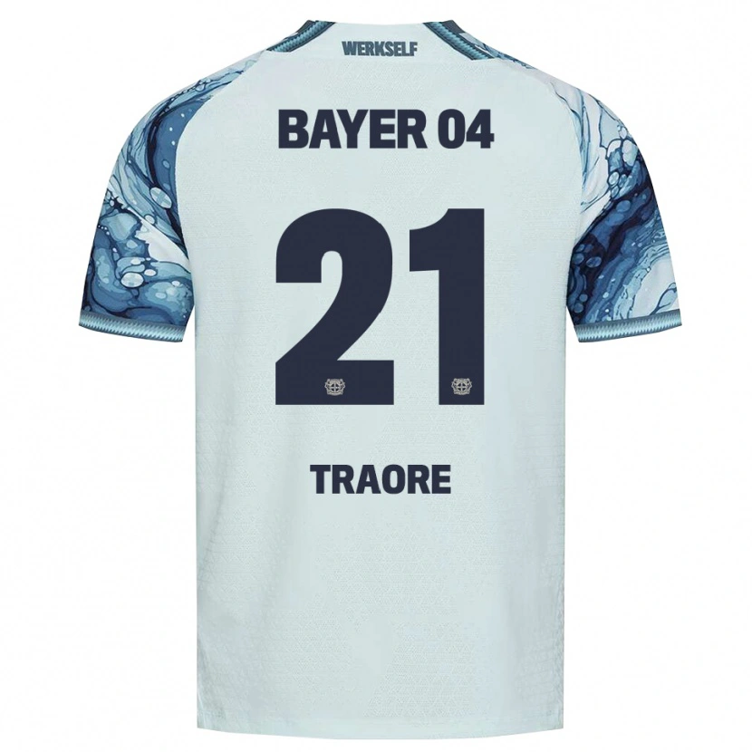 Danxen Heren Amaël-Demba Traoré #21 Donkergroen Zwart Uitshirt Uittenue 2026/27 T-Shirt België