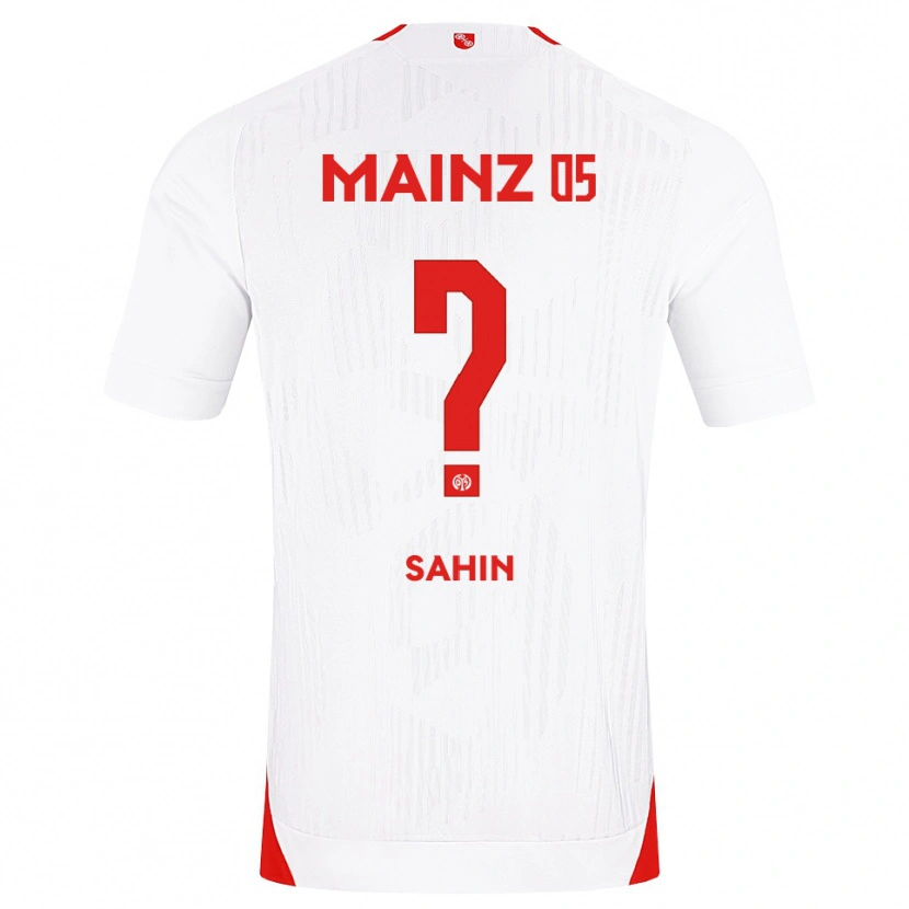 Danxen Heren Malik Sahin #0 Wit Rood Geel Uitshirt Uittenue 2026/27 T-Shirt België