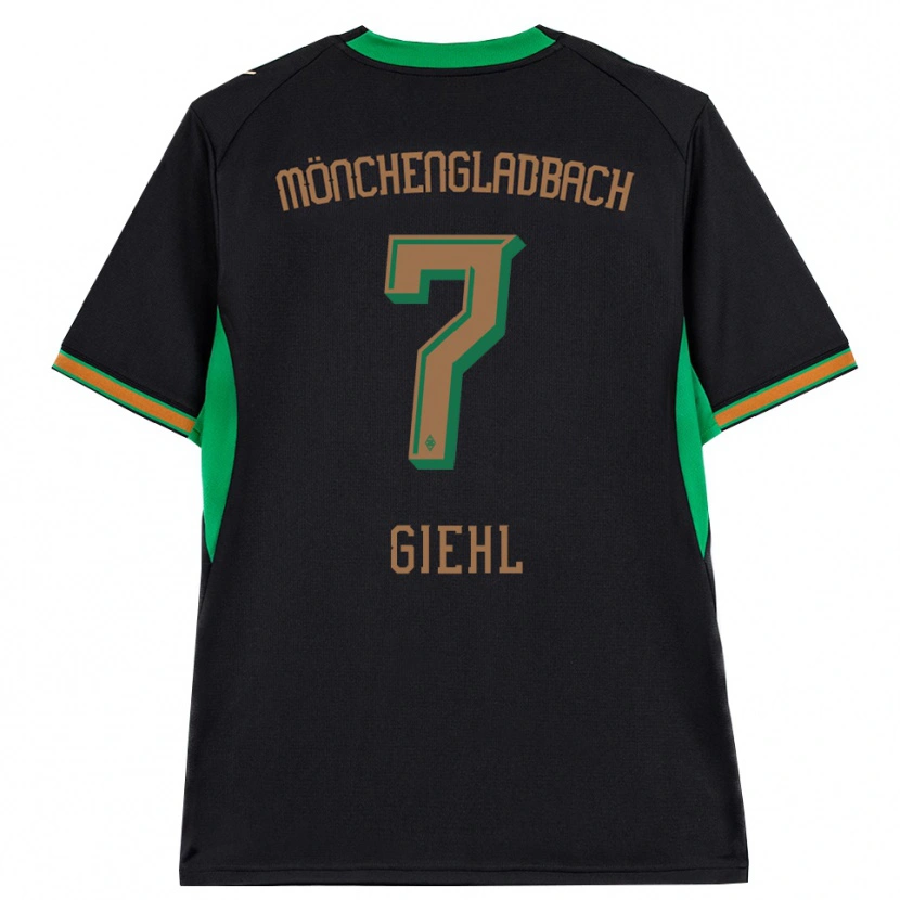 Danxen Heren Madita Giehl #7 Zwart Oranje Groen Bruin Uitshirt Uittenue 2026/27 T-Shirt België
