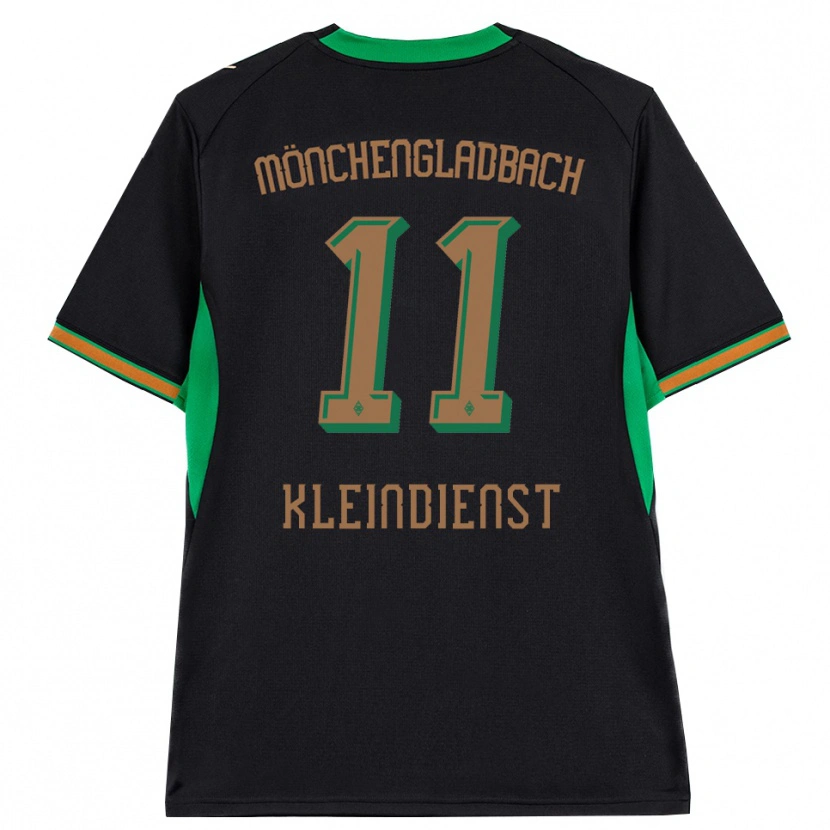 Danxen Heren Tim Kleindienst #11 Zwart Oranje Groen Bruin Uitshirt Uittenue 2026/27 T-Shirt België