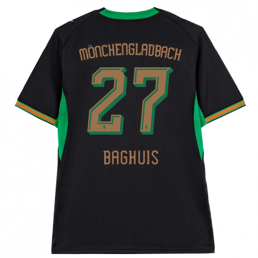 Danxen Heren Chantal Baghuis #27 Zwart Oranje Groen Bruin Uitshirt Uittenue 2026/27 T-Shirt België