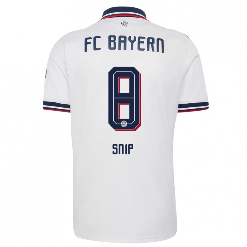 Danxen Heren Roy Snip #8 Wit Grijs Rood Uitshirt Uittenue 2026/27 T-Shirt België