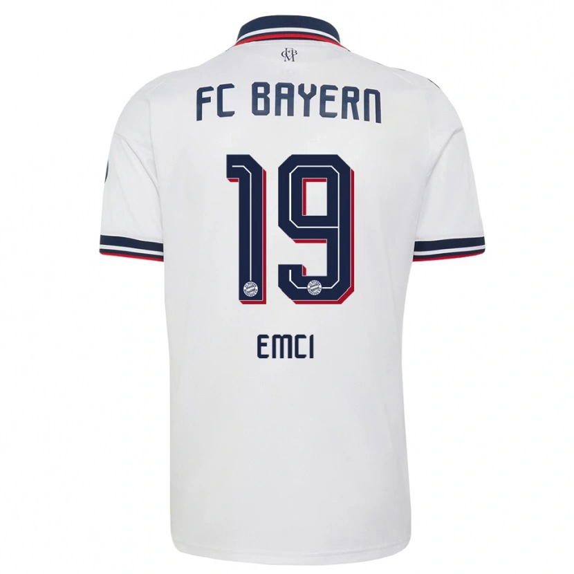 Danxen Heren Ben Emci #19 Wit Grijs Rood Uitshirt Uittenue 2026/27 T-Shirt België
