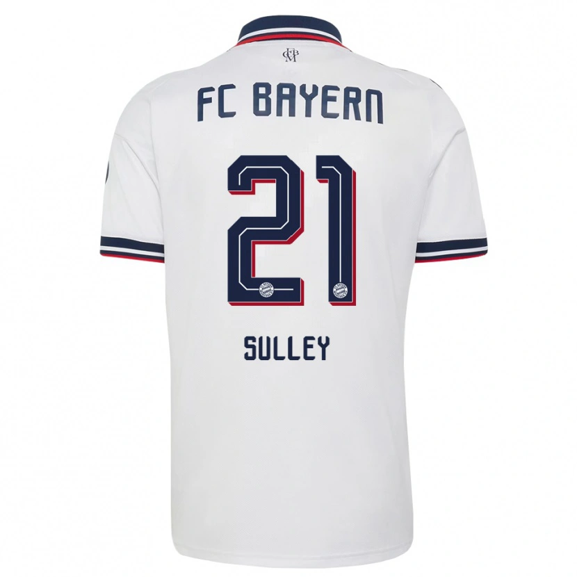 Danxen Heren Williams Baffour Sulley #21 Wit Grijs Rood Uitshirt Uittenue 2026/27 T-Shirt België