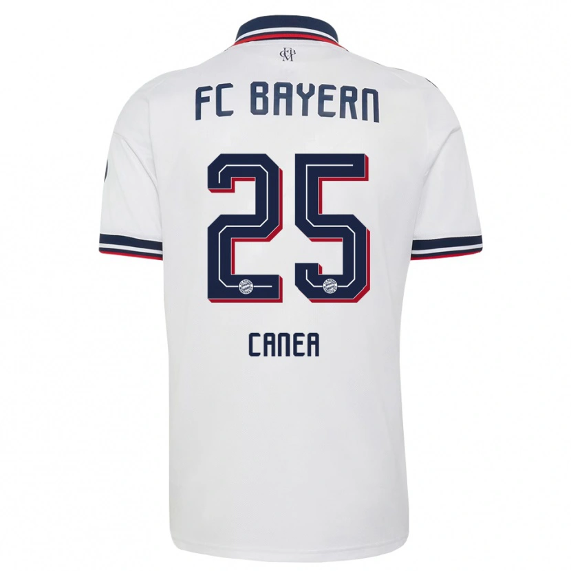 Danxen Heren Rares Canea #25 Wit Grijs Rood Uitshirt Uittenue 2026/27 T-Shirt België