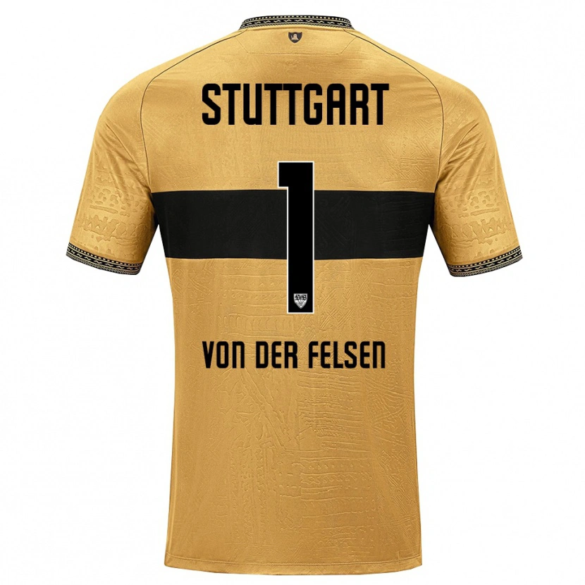 Danxen Heren Jerik Von Der Felsen #1 Bruin Zwart Wit Uitshirt Uittenue 2026/27 T-Shirt België