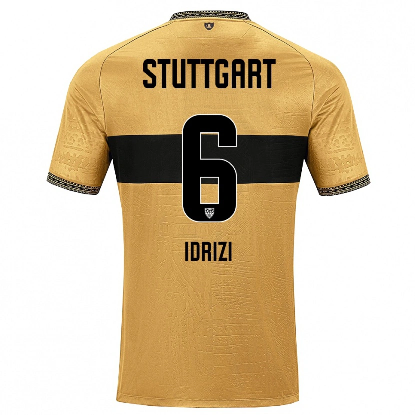 Danxen Heren Almand Idrizi #6 Bruin Zwart Wit Uitshirt Uittenue 2026/27 T-Shirt België