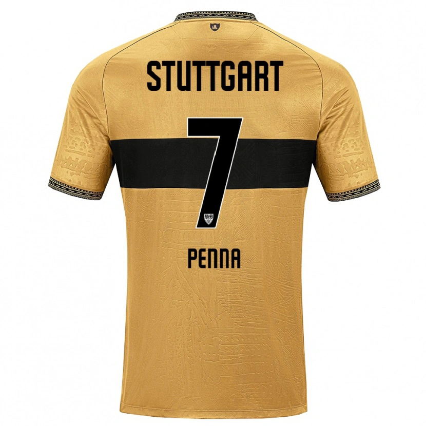 Danxen Heren Lauri Penna #7 Bruin Zwart Wit Uitshirt Uittenue 2026/27 T-Shirt België