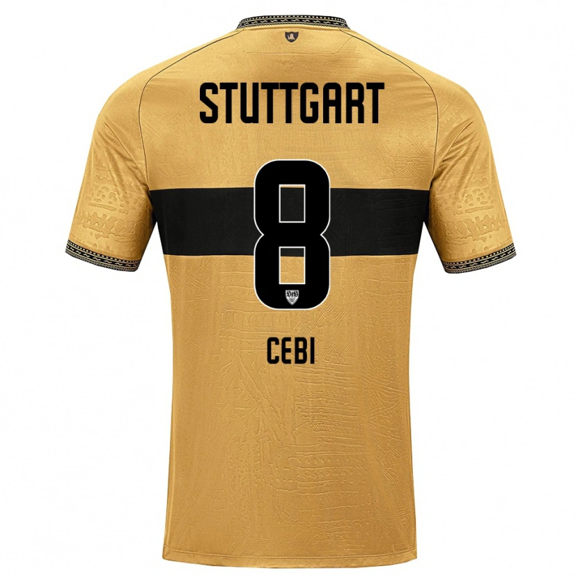 Danxen Heren Ata Cebi #8 Bruin Zwart Wit Uitshirt Uittenue 2026/27 T-Shirt België