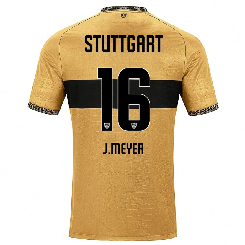 Danxen Heren Jordan Meyer #16 Bruin Zwart Wit Uitshirt Uittenue 2026/27 T-Shirt België